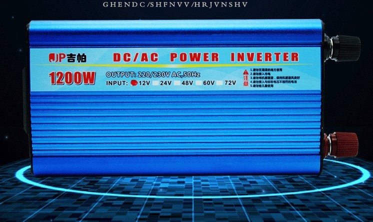 Gipah inverter 12v to 220v24v48v1000w1500w3000w home car power converter