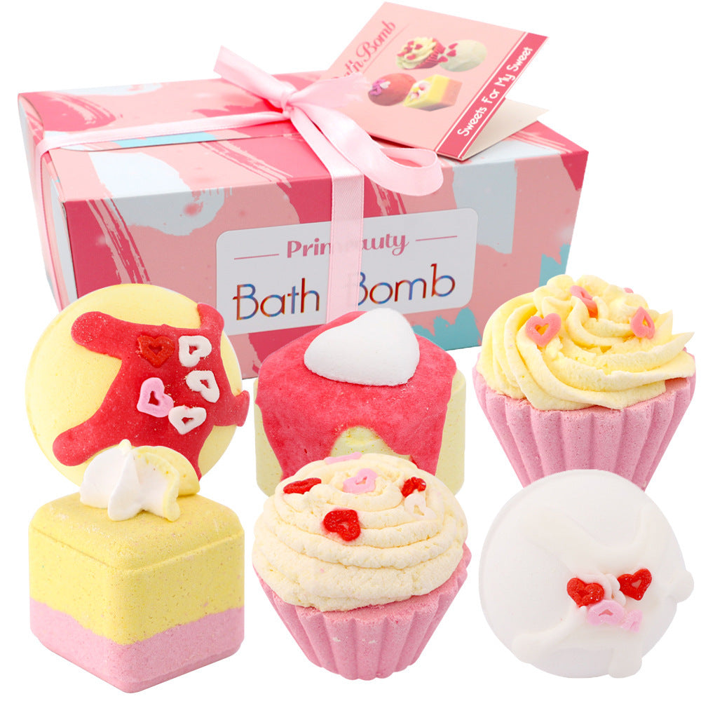 Cake Bath Bubble Bath Salt Ball Exfoliating Bath Ball