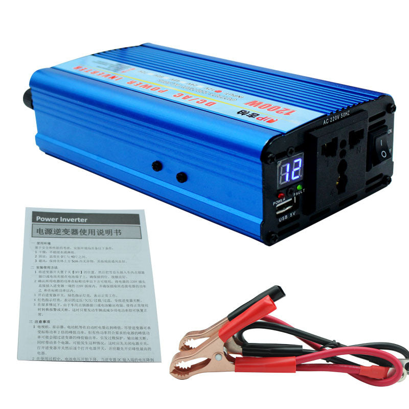 Gipah inverter 12v to 220v24v48v1000w1500w3000w home car power converter