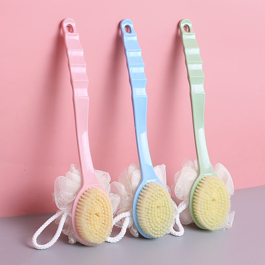 Bath Brush Back Soft Hair Bath Female Bath Brush Back Rub Bath Towel